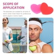 thumbnail image 3 of Minkissy Tennis Racquet Shockproof Absorber 6Pcs Heart Shape for Racket Control Enhancement, 3 of 6