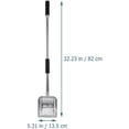 thumbnail image 2 of Cat Litter Scooper Pet Poop Scoop Handheld Scoop Cleaning for Outdoor, 2 of 8