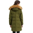 thumbnail image 2 of Orolay Women's Down Puffer Coat Winter Jacket with Adjustable Hood Armygreen 2XL, 2 of 5