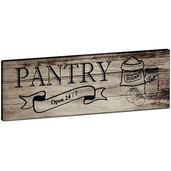 Farmhouse Pantry Sign Pantry Signs For Kitchen Wall Decor