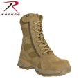 thumbnail image 2 of Rothco 8 Inch Forced Entry Tactical Boot with Side Zipper & Composite Toe (AR 670-1 Coyote Brown, 13), 2 of 5