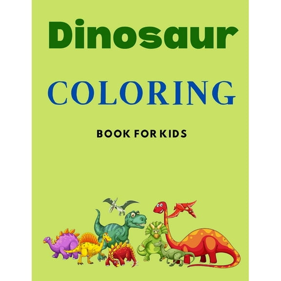 Dinosaur Coloring book for kids: 11x 8.5 Dinosaur Coloring Pages for kids ages 4-8, A beautiful collection of 20 dinosau
