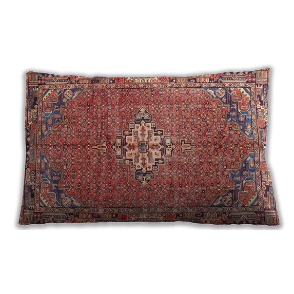Ahgly Company Outdoor Rectangular Traditional Lumbar Throw Pillow, 13 inch by 19 inch