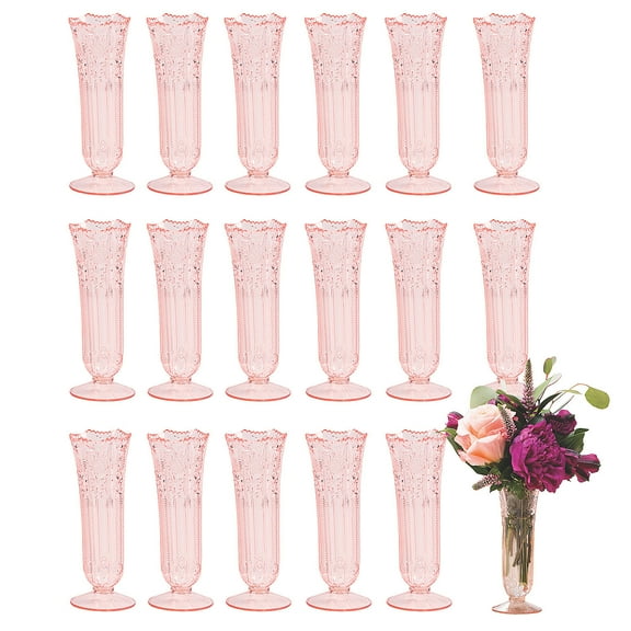 Fun Express Bulk Blush Bud Vases 36 Pieces