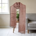 thumbnail image 3 of HAOTAGS Womens Metallic Shawl, Shimmer Evening Wrap for Formal Dress Glitter Party Shawl Rose Gold Size Free Size, 3 of 4