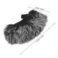 thumbnail image 6 of RENACLIPY Soft Plush Furry Microphone Windscreen for Phone, Outdoor Use, Easy and Quick Installation, Noise Reduction, 6 of 8
