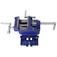 thumbnail image 6 of Cross Slide Vise, 3-Inch Drill Press Vise, 2-Way X-Y Adjustable, Heavy-Duty Benchtop Clamp for Metal Milling and Woodworking, 6 of 8
