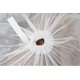 thumbnail image 2 of Bolsa de lavandería de malla con cordón para ropa delicada, lavadora, viajes, universidad, ropa sucia, resistente, reutilizable, plegable, blanco, paquete de 2, 2 of 4