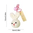 thumbnail image 3 of Sunny Doll Potato Pendant Wool Handmade Crochet Keychain Cute Crochet Finished Handmade Pendant Jewelry Gift Box Gift, 3 of 6