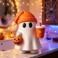 thumbnail image 2 of AZXY Cute Ghost Halloween Decor, Halloween Decorations Outdoor, Halloween Decorations Indoor, Halloween Decorations Party, Halloween Yard Decor, Mini Tabletop Resin Ornament, 2 of 7