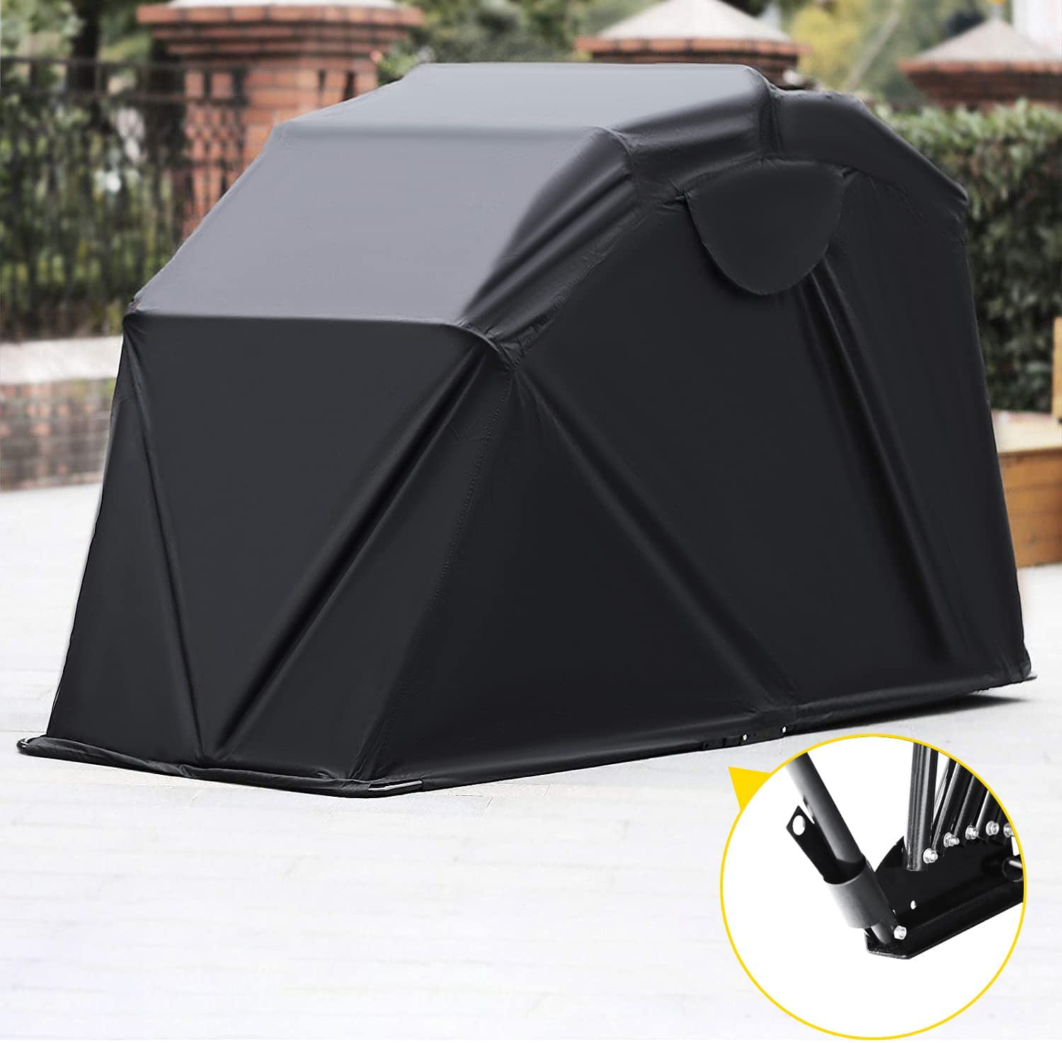 MPW Waterproof  Heavy Duty Motorcycle Moped Scooter Outdoor Rain Cover Large 