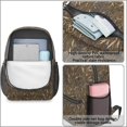 thumbnail image 4 of Camo and Grass Brown Pattern 17" School Backpacks for Teens,Waterproof Oxford Fabric,S-Shape Padded Straps for School,Travel,Hiking,Camping, 4 of 6