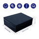thumbnail image 3 of Tela Oxford 210D para jardín al aire libre, cubierta impermeable a prueba de polvo, cubierta para muebles de mesa de jardín, punto negro, 3 of 6
