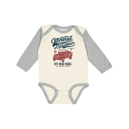 

Inktastic Off Road Boys or Girls Long Sleeve Baby Bodysuit