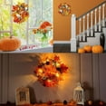 thumbnail image 4 of sruoe Halloween Decor, Halloween Decoration Indoor, Artificial Wreaths, Halloween Decoration Outdoor, Halloween Decoration, Front Door Wreaths, Flower Wreath Decoration, 4 of 6