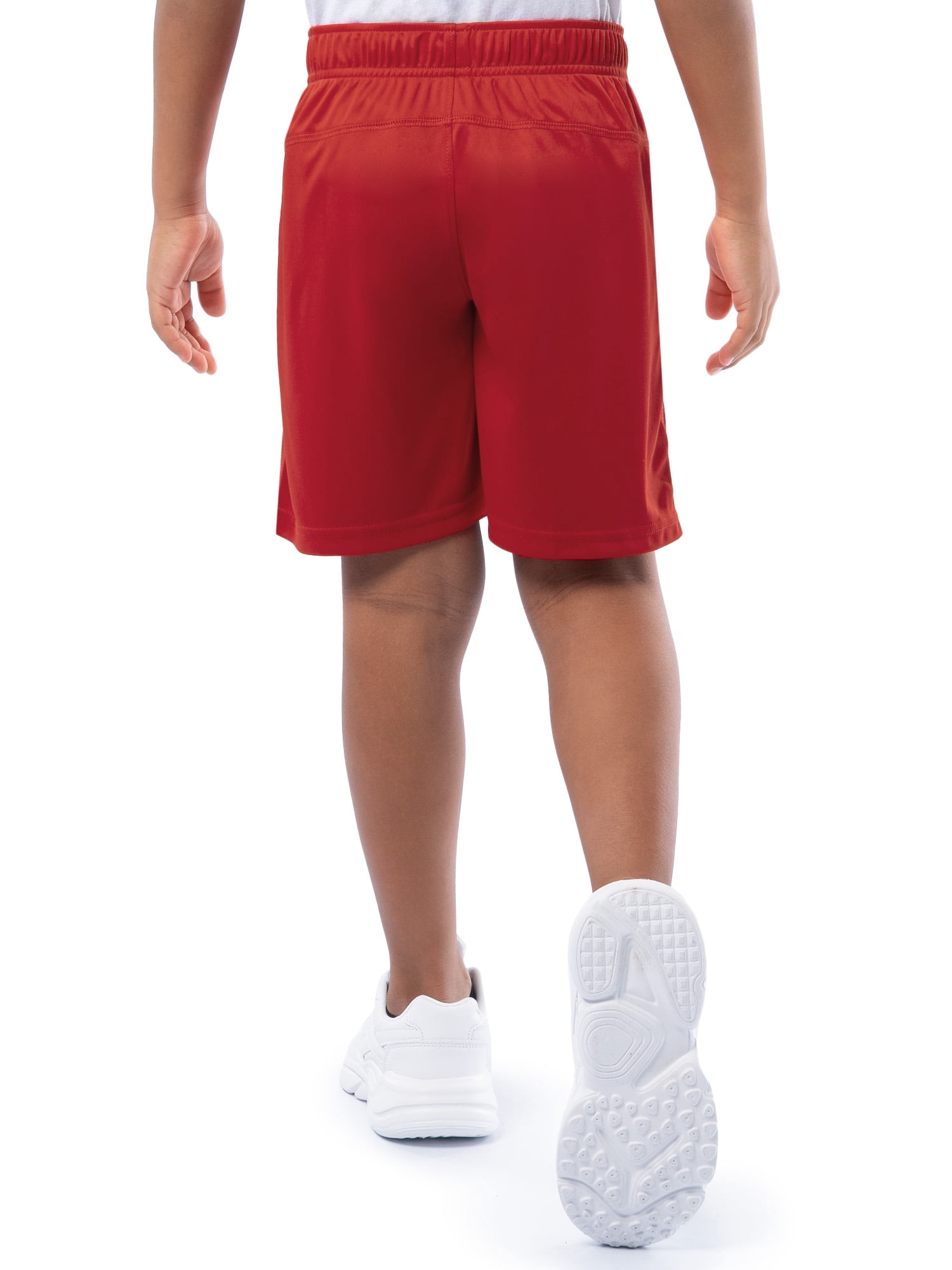 Athletic Works Boys Core Performance Shorts, 2-Pack, Sizes 4-18 & Husky