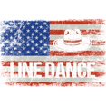 thumbnail image 3 of CafePress - Line Dance Line Dancing American Flag USA Gif Mugs - 11 oz Ceramic Mug - Novelty Coffee Tea Cup, 3 of 6