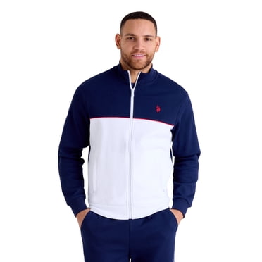 U.S. Polo Assn. Men's Modern Sport Colorblock Track Jacket