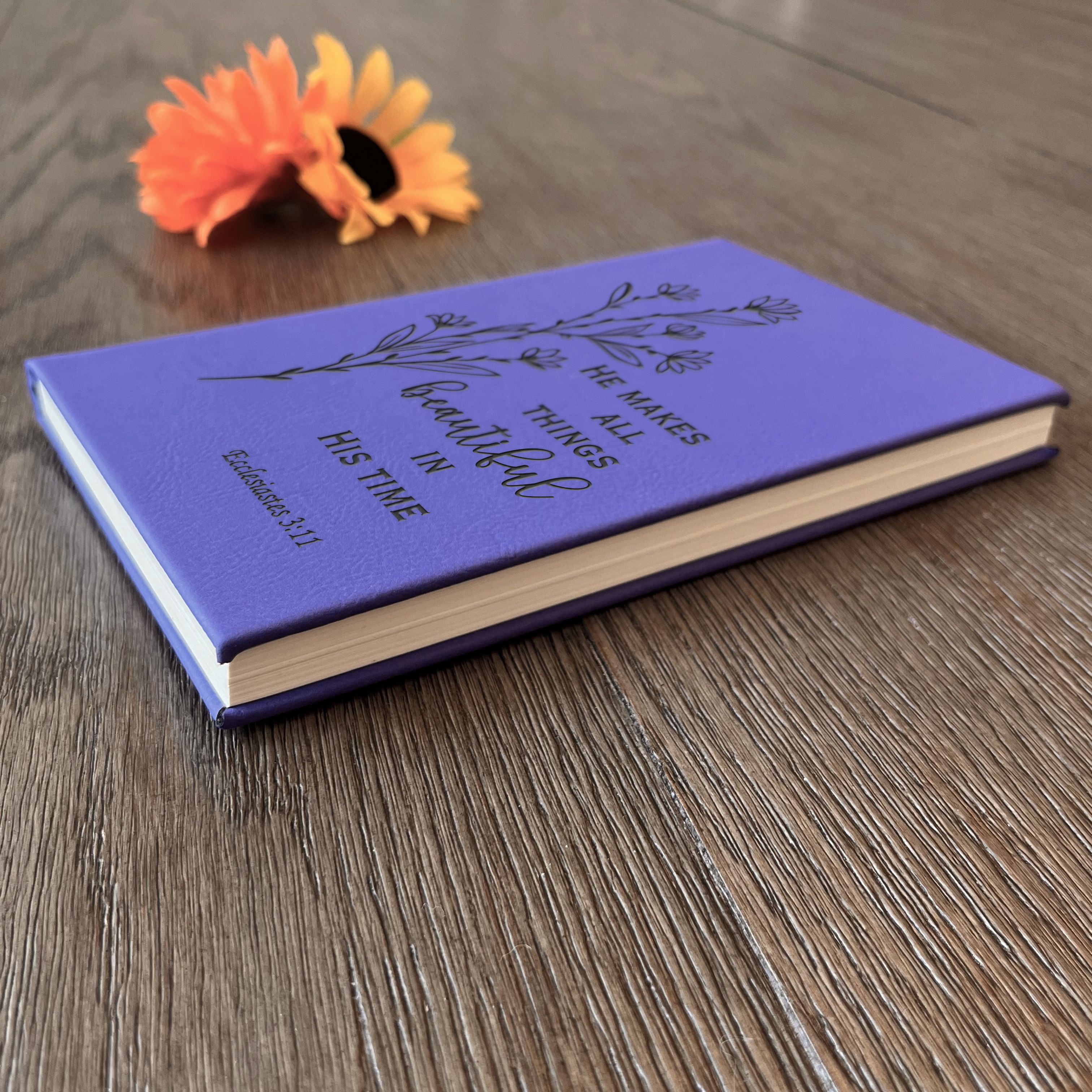 Custom Prayer Journal, Bible Study Journal, Daily Prayer Bible Journal, Prayer Journal for Women men, Bible Accessories Bible Study Supplies