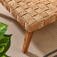 thumbnail image 3 of Modway Thames Rattan Coffee Table Outdoor Patio Furniture, Natural, 3 of 11