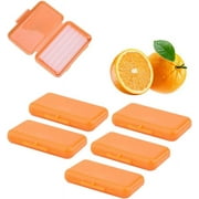 5 Pcs Dental Oral Care Orthodontics Wax with Fruit Smell Relief Wax for Brace Wearers Flavored Gum Protection(Grape Scent)