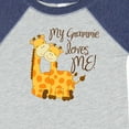 thumbnail image 4 of Inktastic My Grammie Loves Me Boys or Girls Baby Bodysuit, 4 of 5