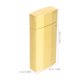 thumbnail image 2 of Estuche metálico para encendedor: Funda protectora para encendedor de cigarrillos, estuche portátil para guardar y transportar en ocasiones formales e informales. Dorado., 2 of 7