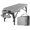 Grey, variant on Professional Massage Table Portable Folding Lightweight Facial Solon  Tattoo Bed Height Adjustable with Carrying Bag &; Aluminium Leg Hold Up to