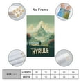 thumbnail image 2 of Hyrule Travel Poster Vintage Travel Posters Posters Wall Art Painting Canvas Gift Living Room Prints Bedroom Decor Poster Artworks 12x18inch(30x45cm), 2 of 6