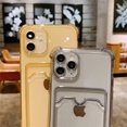 thumbnail image 5 of TPU Bumper Transparent Phone Case For iPhone 15 14 13 12 Mini 11 Pro XS Max XR X SE 2020 8 7 Plus Wallet Card Bag Cover, 5 of 5