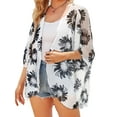thumbnail image 4 of Shine Up Blouses for Women Print Kimono Plus Size Clothes Summer Casual Swimsuits Coverup Tops, 4 of 7
