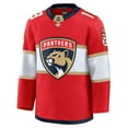 thumbnail image 2 of Men's Fanatics Matthew Tkachuk Red Florida Panthers Home Premium Jersey, 2 of 3