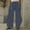Dark Blue, variant on Jjayotai Women's Striped Print Baggy Pants, High Waist Wide Leg Loose Fit Trousers with Pockets Blue M