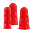 thumbnail image 4 of 3 Pcs Manchon Protecteur de Doigt Réutilisable Robuste Portable Durable Rouge, 4 of 9
