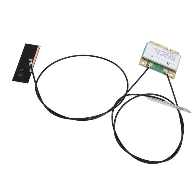 WiFi 7 Wireless Card, Dual Band 802.11ax Mini PCI - E WiFi Card Adapter, BT5.4 2.4GHz 574Mbps 5GHz 2.4Gbps 6GHz 5800Mbps for 10 / 11 PC Laptops
