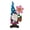 Flower, variant on Regal Art & Gift Gnome Decor - Bee Kind Metal 15.5" Garden Accessory
