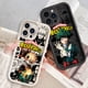 thumbnail image 2 of My Hero Academia-Funda de teléfono con escalera de Ojos de Anime para Apple, iPhone 15, 14, 13, 12, 11, XS, XR, X Pro Max Plus, 2 of 5