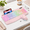 Creamy Pink, variant on Wireless and Mouse Set, Cloudy White, 17.72 x 11.50 x 1.81 Inches, Quiet Typing, RGB Backlight