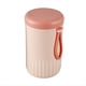 thumbnail image 4 of Juego de Cepillos Limpiadores de Biberones para Viajes, Escurridor Plegable para Biberones, Kit de Limpieza para Viajes Al Aire Libre, Color Rosa., 4 of 5