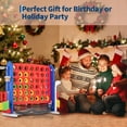 thumbnail image 3 of EDTara 4-in-1 Giant 4 in a Row Game Set, Height Adjustable 4-to-Score with Carrying Bag, Mesh Pocket, Basketball, Golf, 3 of 7