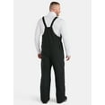 thumbnail image 2 of Tec-One Men's Pongee Shell Ski Snowboard Bib Pants, Sizes M-4XL, 2 of 4