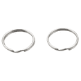 thumbnail image 3 of 240 Pcs 20mm Outside Dia Universal Split Key Rings Keychain Holders,240 Pcs x Split Key Rings,Silver Tone, 3 of 8