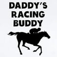 thumbnail image 2 of CafePress - Daddys Racing Buddy Body Suit - Baby Light Bodysuit, Size Newborn - 24 Months, 2 of 4