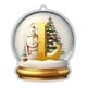 thumbnail image 2 of Adorno para Coche de Acrílico con 26 Letras de Cristal Amarillo, Colgante para Árbol de Navidad, Decoración Del Hogar, 2 of 3