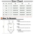 thumbnail image 3 of Odeerbi Plus Size One Piece Swimsuit for Women Tummy Control Bathing Suit High Cut Swimwear Oversized Jumpsuit Retro Vintage Ethnic Style Print Beachwear Red, 3 of 6