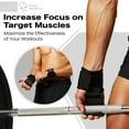 thumbnail image 3 of Special Essentials Weight Lifting Hooks (Pair) – Heavy Duty Steel Gym Hooks with Padded Wrist Straps for Deadlifts, Pull-Ups, Rows & Powerlifting, 3 of 7