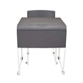 thumbnail image 4 of LUXOR - STUDENT-STK1PK Luxor Lightweight Stackable Student Desk and Chair Slate Gray / White, 4 of 5