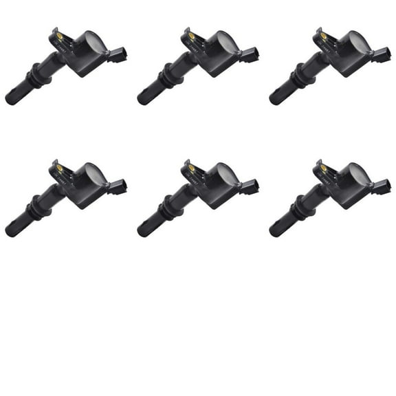 Set of 6 Herko B061 Ignition Coils for Ford Lincoln V8 4.6L 2004-2010