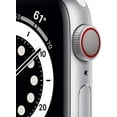 thumbnail image 4 of Pre-Owned Apple Watch Series 6 40MM Silver - Aluminum Case - GPS + Cellular - White Sport Band (Good), 4 of 5