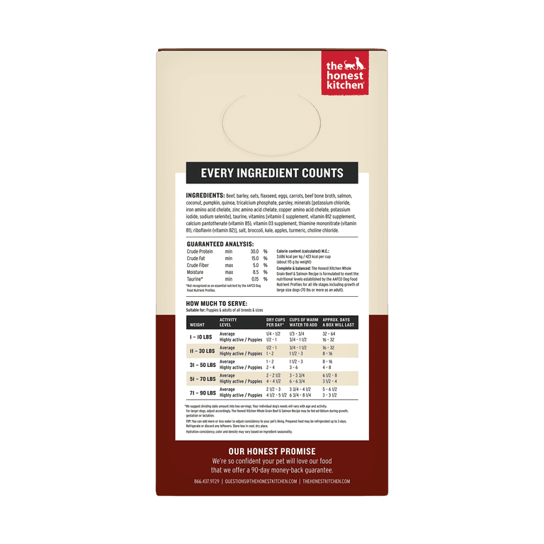 Dehydrated Dog Food, Beef & Salmon, Human Grade, 4 Lb photo 8